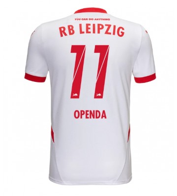 RB Leipzig Lois Openda #11 Replika Hjemmebanetrøje 2024-25 Kortærmet